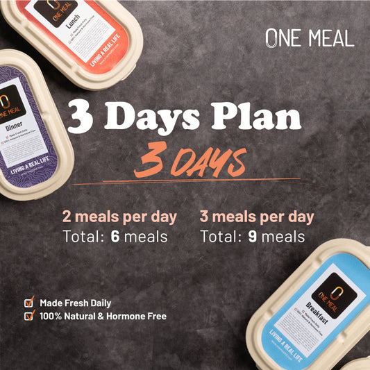 Fresh 3 Days meal plan (3 days)  (30% OFF)