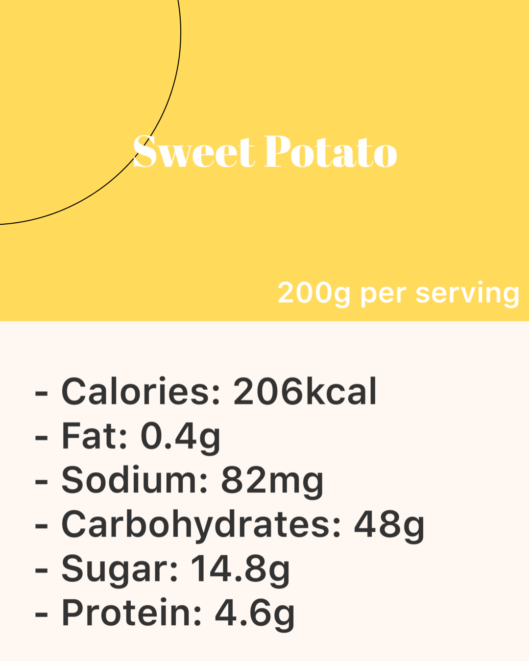 One Meal Roasted Sweet Potato (招牌烤蕃薯) 100g / 150g / 200g