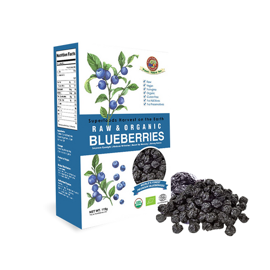 Raw Organic Blueberries  (有機生機藍莓乾)